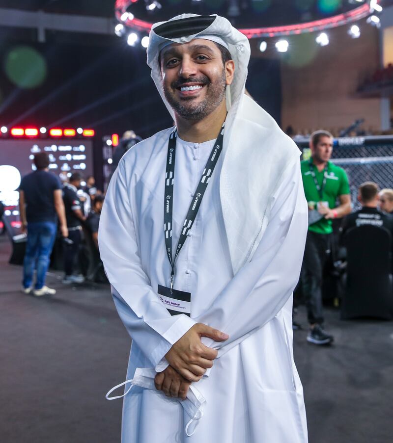 Mohammed Al Hosani, Secretary General of UAE Mixed Martial Art and Jiu-Jitsu Federation. 