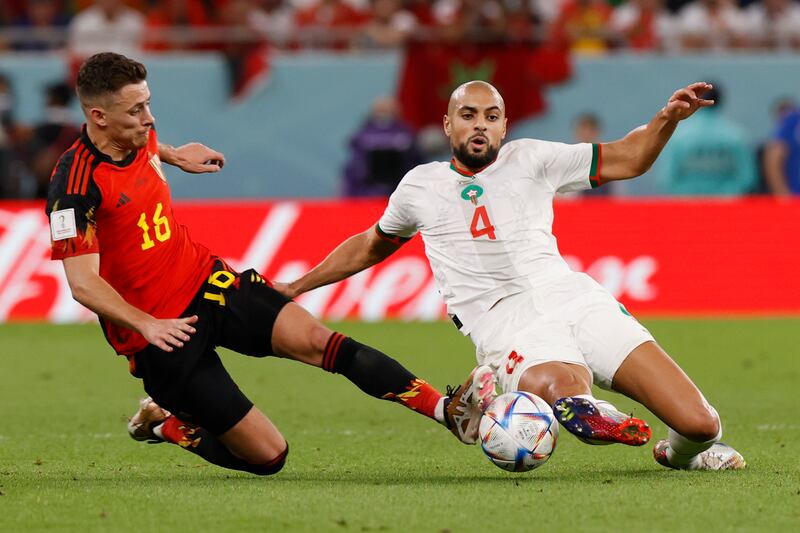 Thorgan Hazard 6 – His creativity led to the first chance of the game, his angled through ball releasing Batshuayi, who tested Munir. Lively throughout, though unable to really penetrate the opposition. EPA