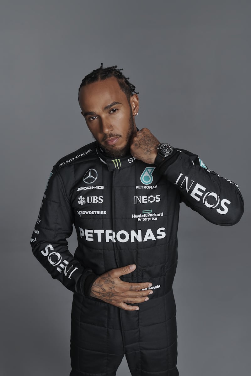 Mercedes driver Lewis Hamilton. PA