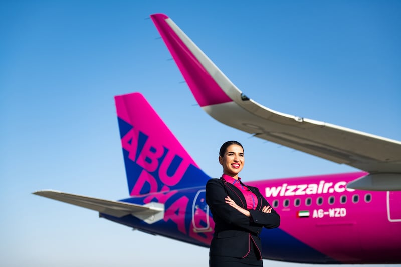 Wizz Air Abu Dhabi. Courtesy Wizz Air