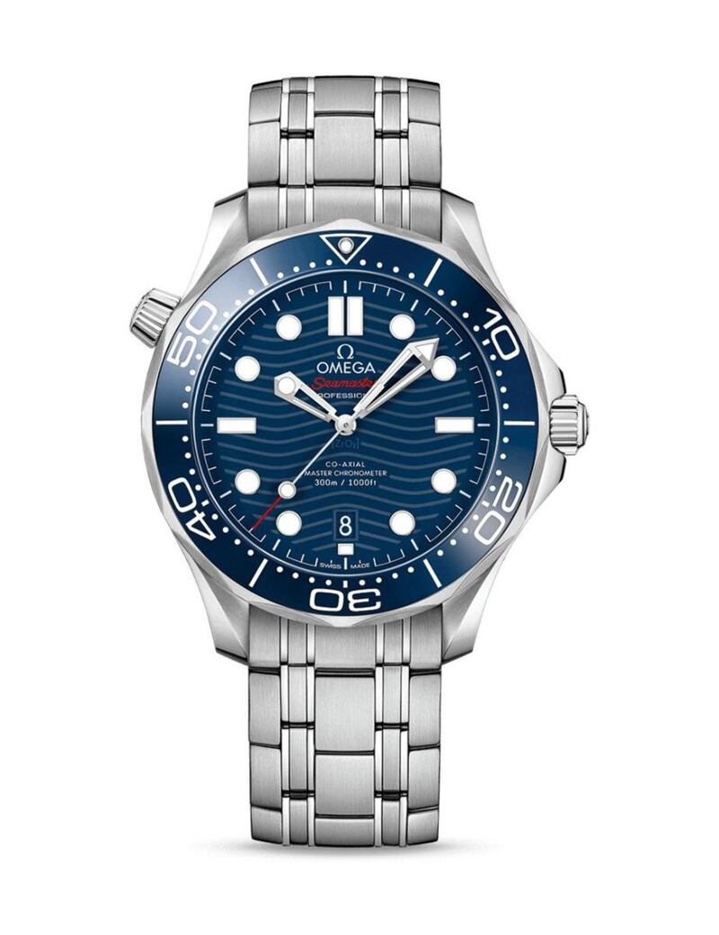 Seamaster watch, Dh19,700, Omega at Rivoli