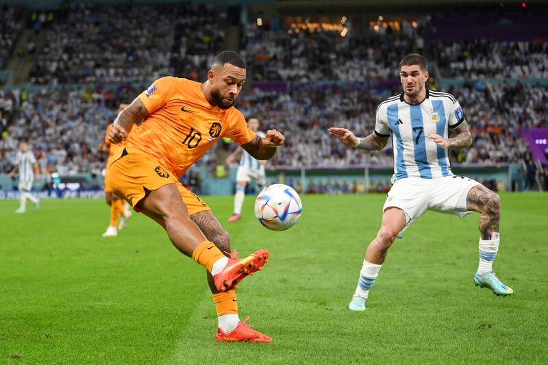 Memphis Depay - 5. While he provided some good play to create Steven Bergwijn’s chance, the forward gave the ball away cheaply far too often. Booked for a coming together. Getty