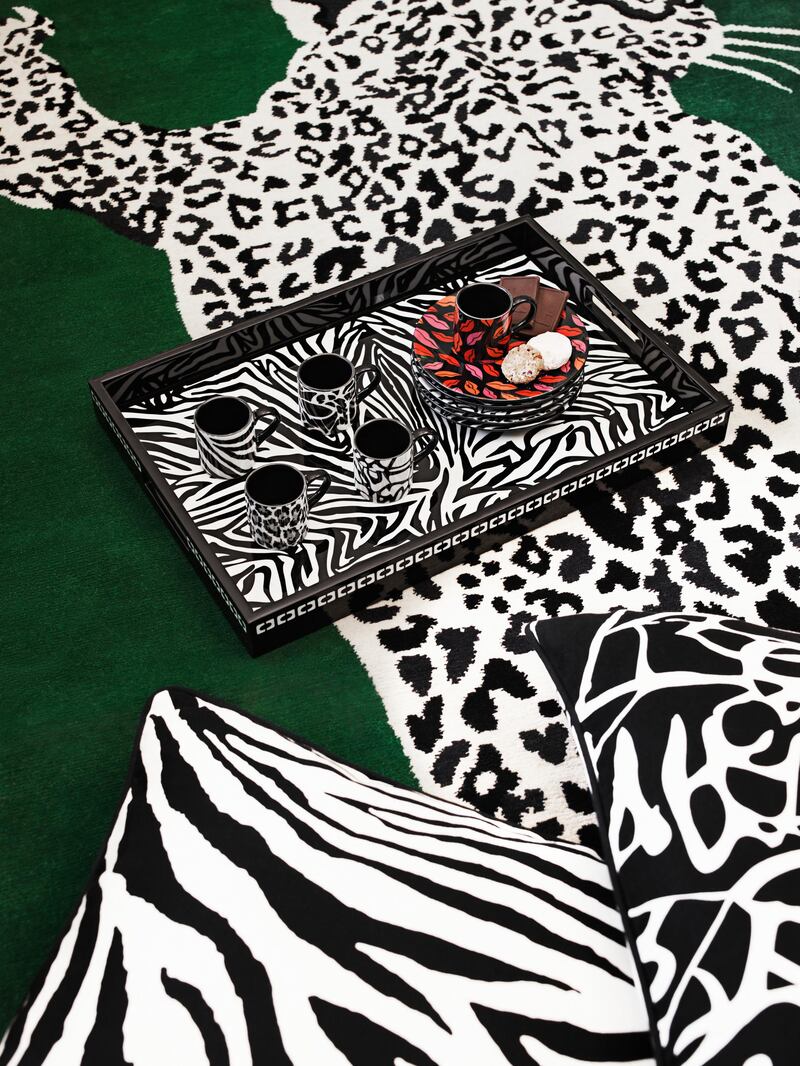 The DVF x H&M Home collection. Courtesy H&M