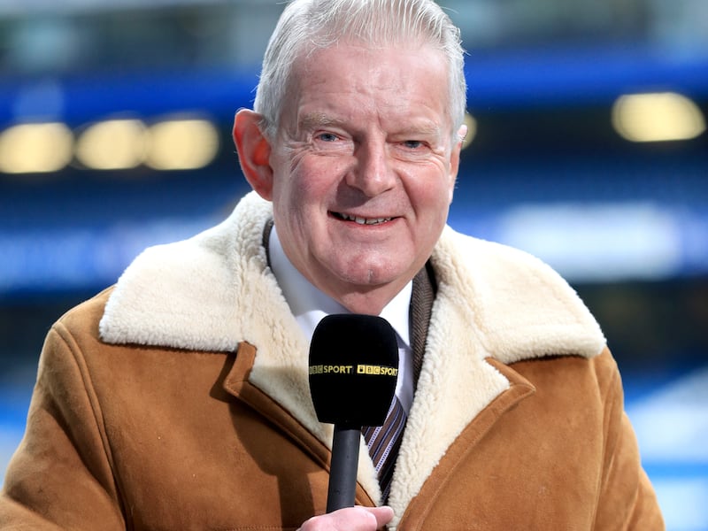 Football commentator John Motson died on February 23 aged 77. PA