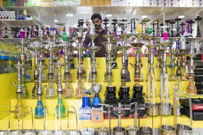 ABU DHABI, UNITED ARAB EMIRATES - SEP 27:

Shisha for sale at Hatta Smoking Accessories shop.

Cigarettes, energy and soft drinks are going to be expensive as the UAE is all set to implement Excise Tax on October 1, 2017.

The Federal Tax Authority on Wednesday announced that the authority is all set to implement Excise Tax in the country from next week. 

On October 1, the excise tax will go into effect at a rate of 100 per cent on tobacco and energy drinks that include stimulants or substances that induce mental or physical stimulation, such as caffeine, taurine, ginseng and gaurana. The tax also will go into effect on soft drinks, at a rate of 50 per cent.

(Photo by Reem Mohammed/The National)

Reporter: Anna Zacharias
Section: NA