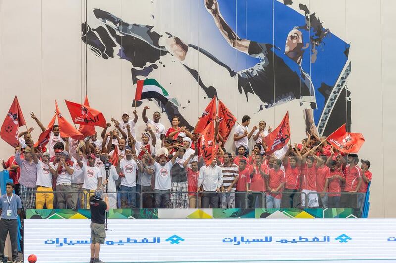 Action from the Nad Al Sheba Sports Tournament in Dubai. Courtesy Nad Al Sheba Media Office