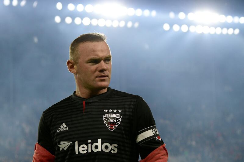 FILE PHOTO: Nov 1, 2018; Washington, DC, USA;  D.C. United forward Wayne Rooney (9) on the field before the game against the Columbus Crew at Audi Field. Mandatory Credit: Tommy Gilligan-USA TODAY/File Photo