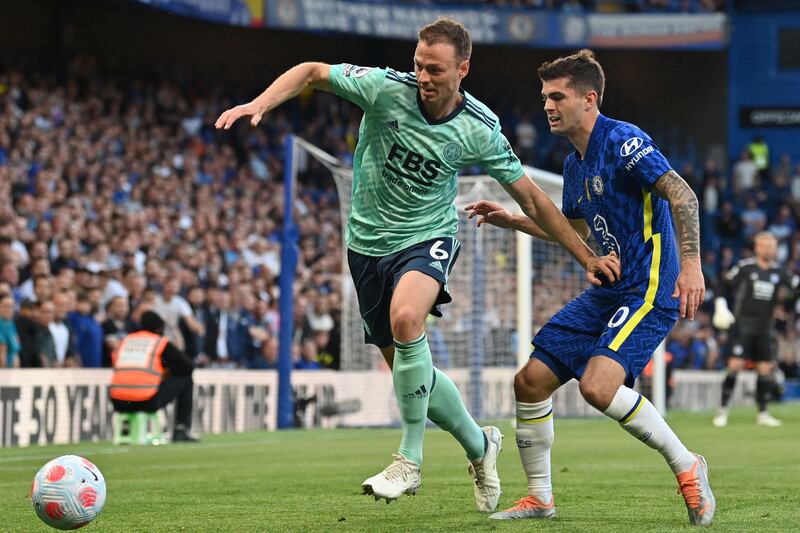 Jonny Evans 8 - An impressive, composed, and controlled performance from the experienced Northern Irish defender who didn’t seem phased by Chelsea’s dominance.AFP