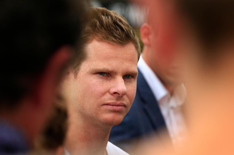 SYDNEY, AUSTRALIA - DECEMBER 21: Steve Smith speaks to the media during a press conference at the Sydney Cricket Ground on December 21, 2018 in Sydney, Australia. (Photo by Mark Evans/Getty Images)