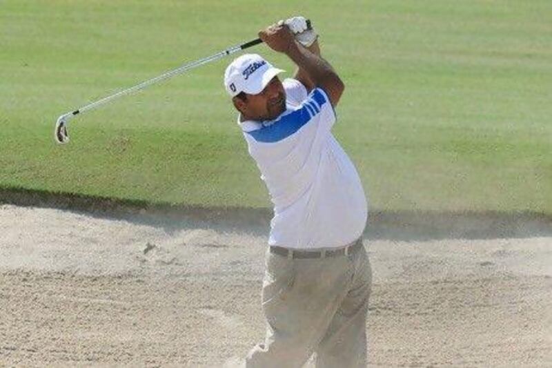 Pakistan's Mohammad Munir leads the Ras Al Khaimah Classic after the first round. Ravindranath K / The National