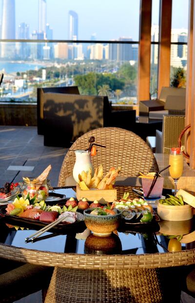 Sushi Supper Club is available from 5pm daily. St Regis Abu Dhabi Corniche