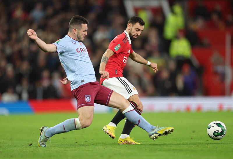 John McGinn - 6, Worked hard and put in a good early tackle on Fred but wasn’t able to fully show his quality on the ball. Got involved in a nice passage of play with Ramsey. Reuters