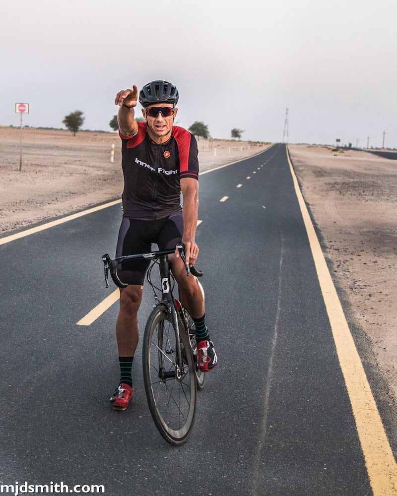 Marcus Smith is aiming to become the first cyclist to successfully compete in four stages of the BikingMan cycling series.