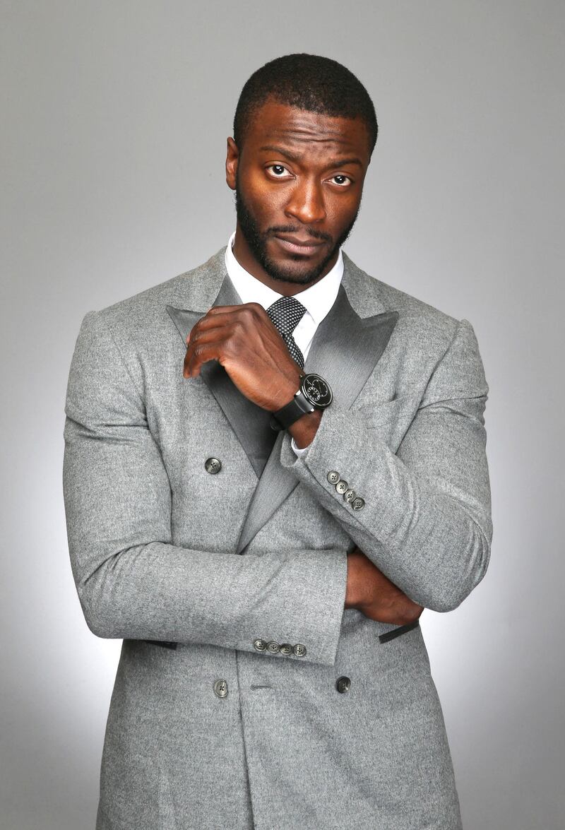 BEVERLY HILLS, CA - FEBRUARY 17:  Actor Aldis Hodge poses for a portrait for BET's 2017 American Black Film Festival Honors Awards at The Beverly Hilton Hotel on February 17, 2017 in Beverly Hills, California.  (Photo by J. Countess/WireImage)