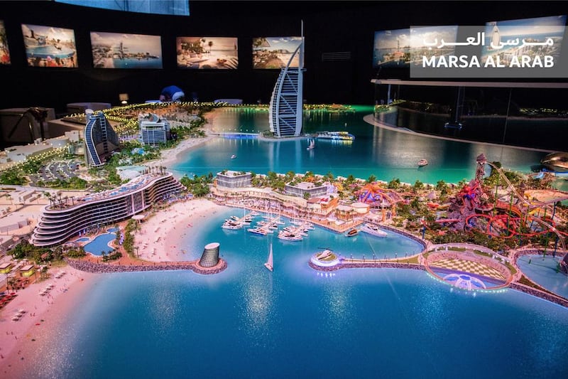 Two new islands will be constructed for Marsa Al Arab. Courtesy Dubai Holding
