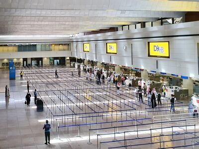 Travellers wearing sunflower lanyards will be able to use priority lines at check-in, boarding, security and immigration. Photo: DXB