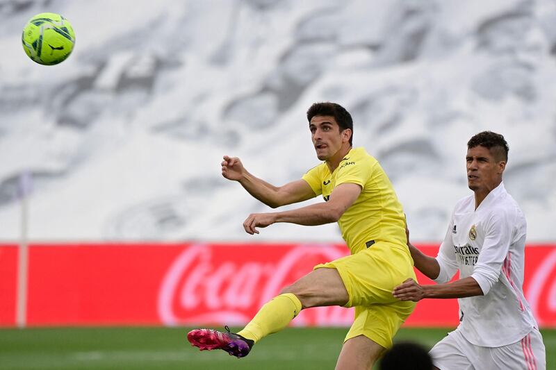 Gerard Moreno 7. Twenty-three league goals makes him the top-scoring Spaniard in La Liga and assisted in six more – including Villarreal’s first. Madrid didn’t pick him up when he dropped off to receive the ball. Kept changing position. At half time, the 29-year-old had been on the ball twice as many times as Karim Benzema. Didn’t score but played well. AFP