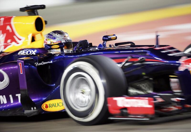 Sebastian Vettel is in line for a fourth successive title. Tim Chong / Reuters