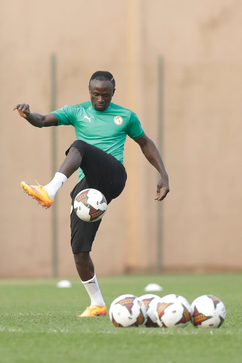 Senegal's Sadio Mane controls the ball. AP Photo 