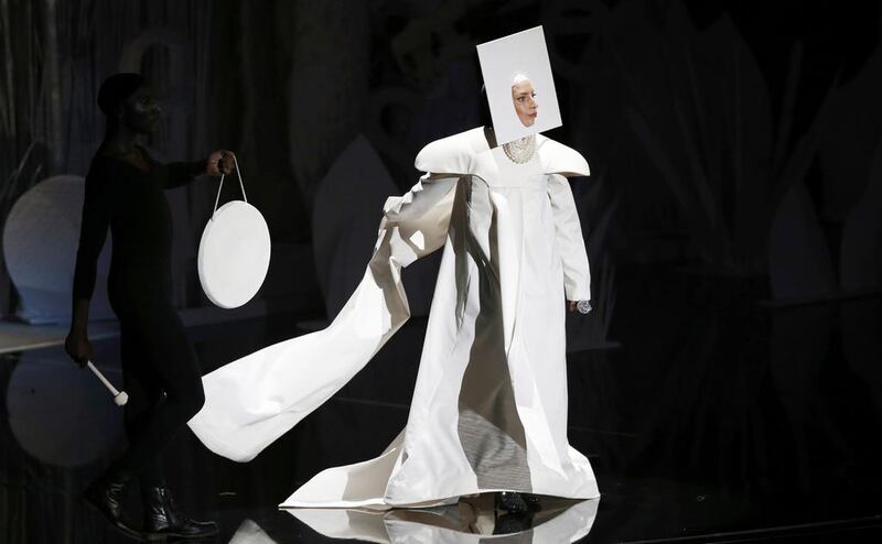 Lady Gaga performs during the 2013 MTV Video Music Awards in New York August 25, 2013. Eric Thayer / Reuters 