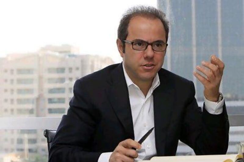Elie Khouri, the chief executive of Omnicom Media Group in the Middle East and North Africa, says that true spending on advertising fell by 10 per cent. Ravindranath K / The National