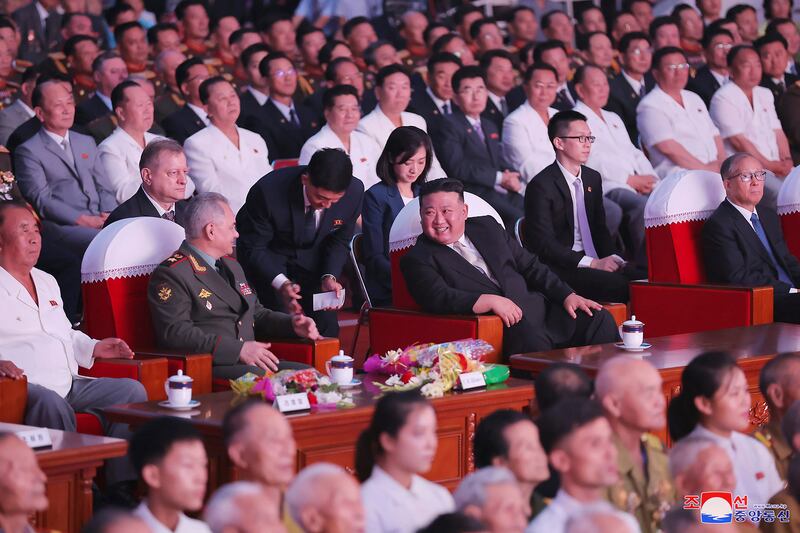 North Korea invited delegations from Russia and China to attend the events marking the armistice. AP