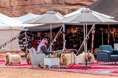A handout picture provided by the Saudi Royal Palace on January 13, 2021, shows Saudi Crown Prince Mohammed bin Salman participating in a dialogue session during the World Economic Forum in Al Ula, Saudi Arabia. AFP