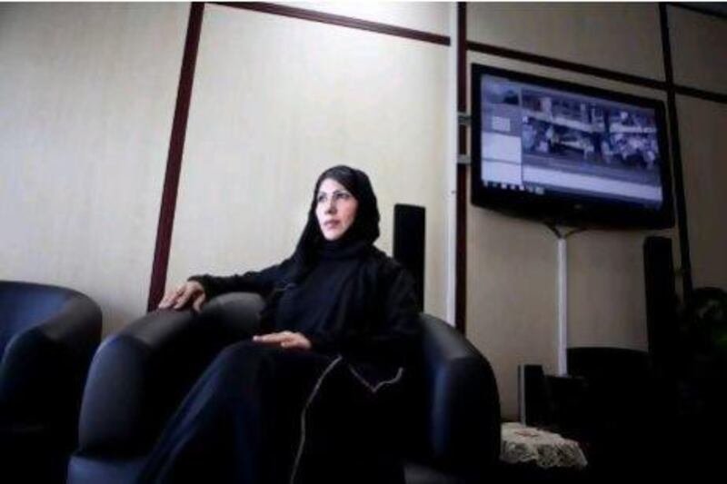 Amal Al Suwaidi also responsible for the call-centre emergency line.