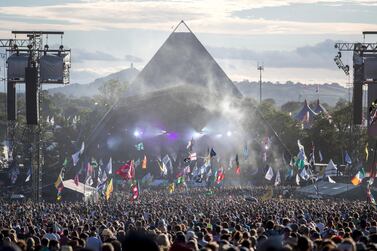 The revenue of British festivals such as Glastonbury has plummeted since the start of the pandemic. Getty Images 