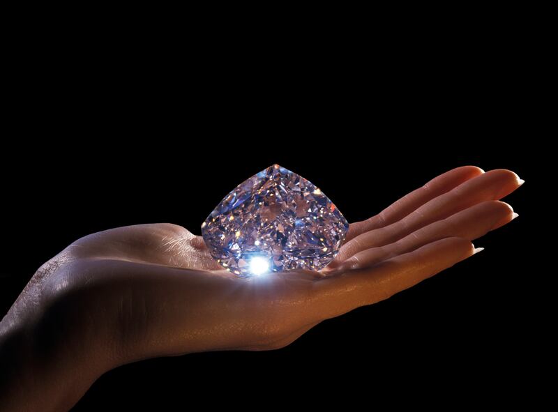 The Centenary diamond, discovered in South Africa in 1986. Only the Cullinan I and II diamonds are larger than it. Getty Images