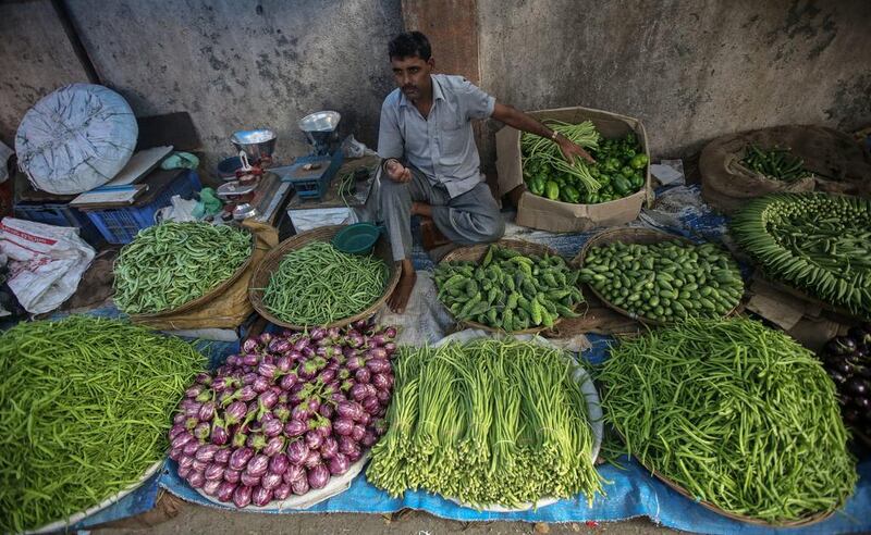 Food prices in India could rise even higher amid low rainfall and a delayed monsoon. Divyakant Solanki/ EPA
