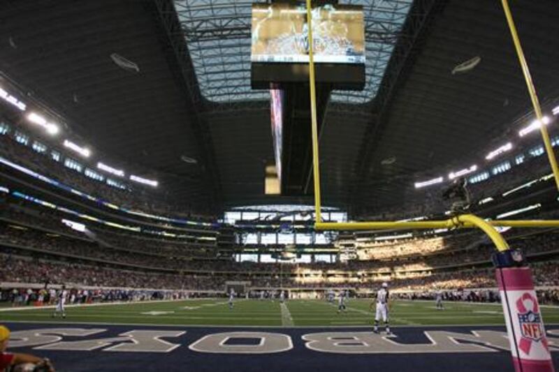 The vast Cowboys Stadium will take centre stage next Sunday for the clash between Green Bay and Pittsburgh.