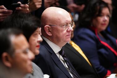 During a virtual press conference, Russia's UN Ambassador Vassily Nebenzia said Moscow had one request: "That the interaction is conducted in an open setting.". AFP