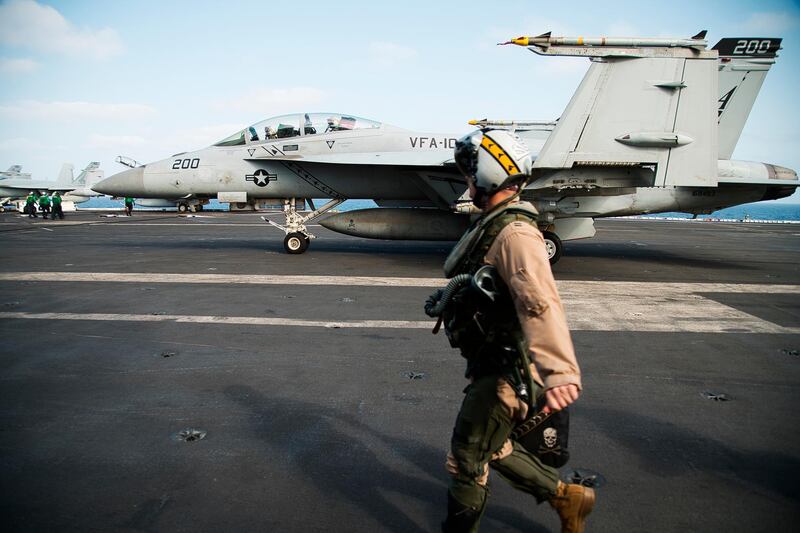 The White House ordered the US aircraft carrier to the Mideast over a perceived threat from Iran. AP