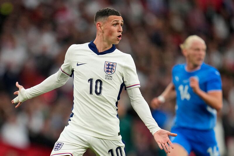 Phil Foden had a disappointing game against Iceland but will be a key player for England at Euro 2024 after enjoying a superb season for Manchester City. Getty Images