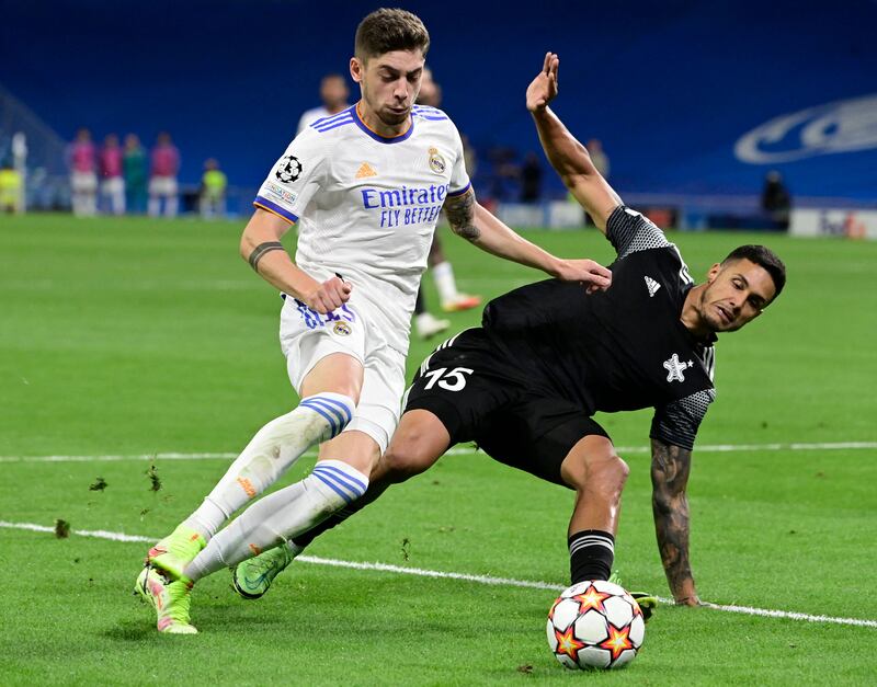 LB Cristiano (Sheriff) - A revelation - and a key weapon in Sheriff’s effectiveness on the break. A trademark precise cross from the Brazilian set up the opening goal against Real Madrid. AFP