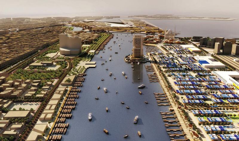 Nakheel plans to release 94 hotel and resort plots on its revamped Deira Islands project and is to construct nine new beaches. Courtesy Nakheel 