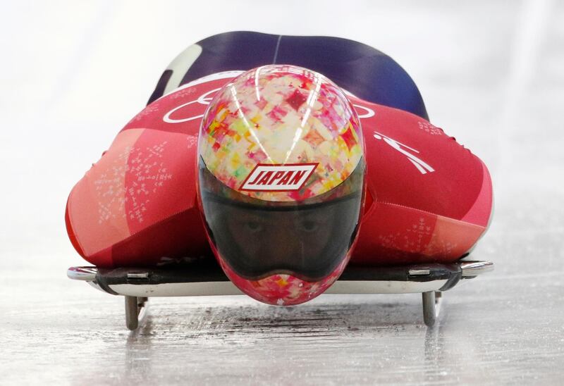 Hiroatsu Takahashi of Japan in action during the heat. Edgar Su / Reuters