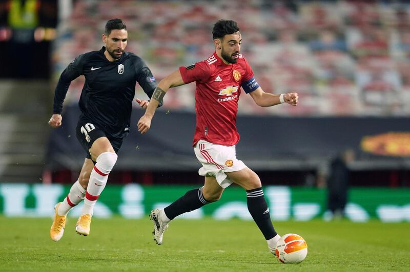 Bruno Fernandes 7. Volleyed a 33rd minute pass from Matic over and skewed a shot wide after being set up by Cavani five minutes later. The pair combined again in the 56th minute, two world class players who need to stay together and play together. By that time he had moved left as Van de Beek played centrally. AP