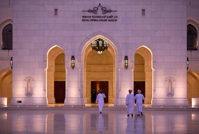 The Royal Opera House in Muscat, the capital of the Sultanate of Oman on Tuesday evening, Oct. 11, 2011, during the first dress rehearsal of its inaugural season. The premiere production, opera Turandot by Giacomo Puccini, which will open to the public on October 14th, was specially commissioned by the opera house to be led and designed by the Italian director and producer Franco Zeffirelli, and the Fondazione Arena di Verona orchestra will be conducted by the famous Spanish tenor Placido Domingo. (Silvia Razgova/The National)

