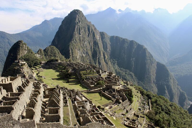 Machu Picchu is 75km from Cusco, Peru. Pixabay