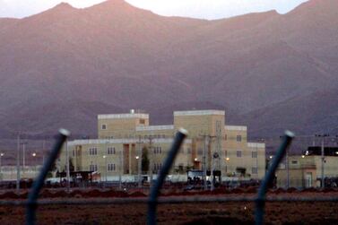 The nuclear enrichment plant at Natanz, in central Iran. EPA