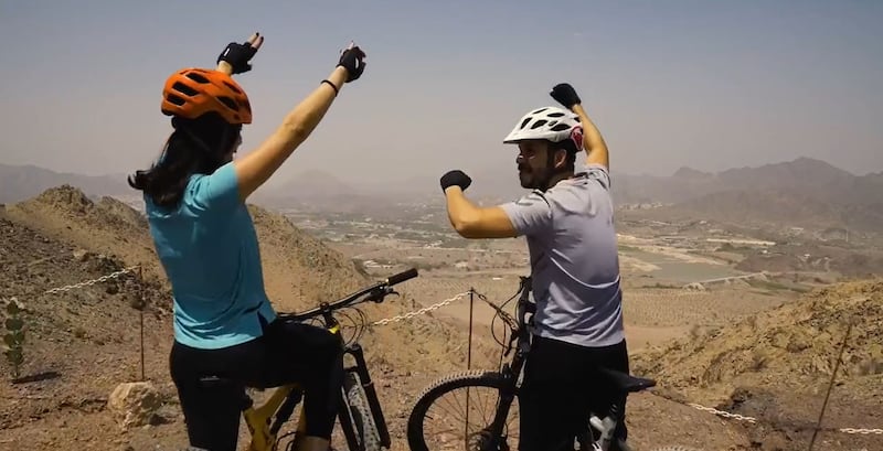 Hatta has in recent years been transformed into an adventure getaway, with mountain biking and kayaking among the most popular activities. Photo: Dubai Media Office