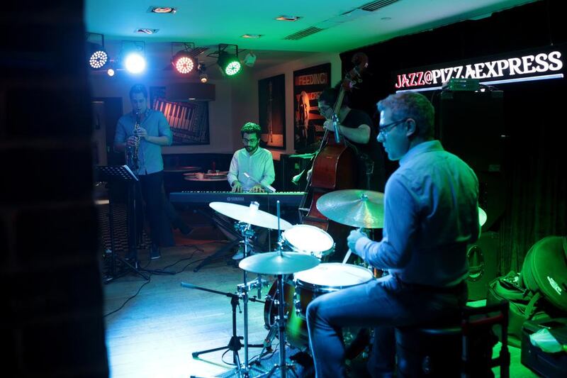 The Rony Afif 4tet kicked off jazz nights every Saturday at Jazz@PizzaExpress, JLT. Christopher Pike / The National