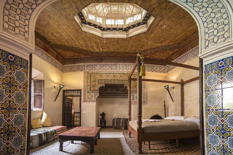 The one-bedroom property in Marrakech, Morocco, can house four guests and costs Dh390 per night for two people or Dh620 for four (as of September 2018).