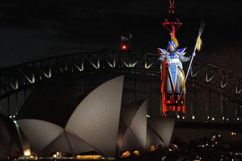 Handa Opera's 2016 production of Puccini's 'Turandot' at Sydney Harbour. Getty Images