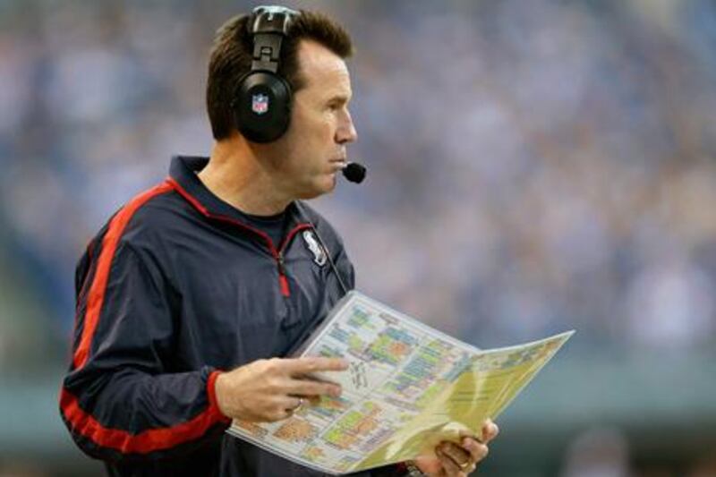 New England Patriots coach Gary Kubiak.