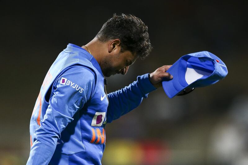 Kuldeep Yadav went for 84 runs in his 10 overs against New Zealand in the first ODI. Getty Images