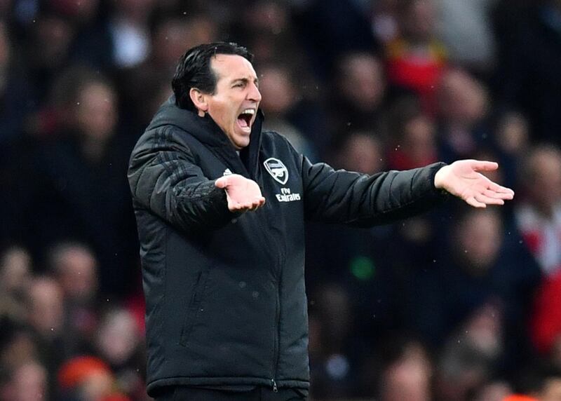 Norwich v Arsenal, Sunday 6pm: Unai Emery - surely it's just a question of when that he becomes 'the former Arsenal manager'. The fans don't believe in him, and the players are not exactly making a compelling case for him to remain in charge. This surely is last-chance saloon, and anything but a victory at struggling Norwich will be the end. Reuters
PREDICTION: Norwich 1 Arsenal 2