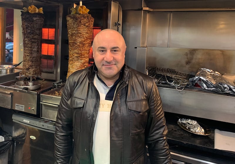 Mahamad Khalil, owner of Al Arez Lebanese restaurant in Brompton Road, Knightsbridge, said he is planning to expand his business despite the recent downturn caused by the Omicron variant. Photo: The National